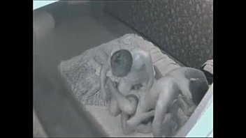 Best friends fuck one chick for two on hidden camera