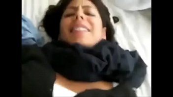 Raised the skirt of an inexperienced Latina for penetration into her hairy pussy