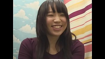 Japanese girl rubs her vagina in panties on her boyfriend's dick